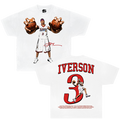 Allen Iverson Legend Shirt Vintage Basketball Boxy Tee Streetwear Y2K Oversized Graphic