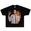 Michael Jackson Grin Boxy Vintage Shirt Graphic Artist Shirts Oversized Streetwear MJ Unisex Opium