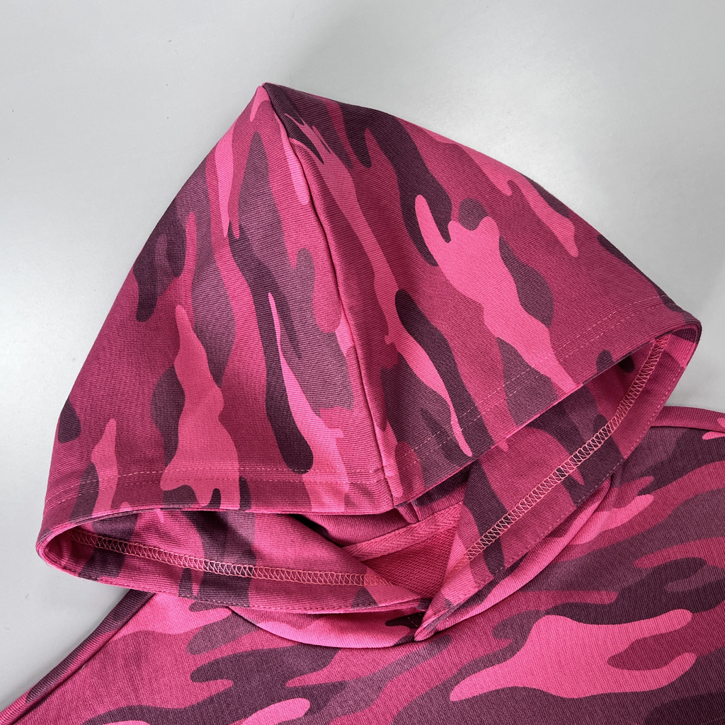 NENIOM "STOP HATING" Rose Camo Heavyweight Hoodie