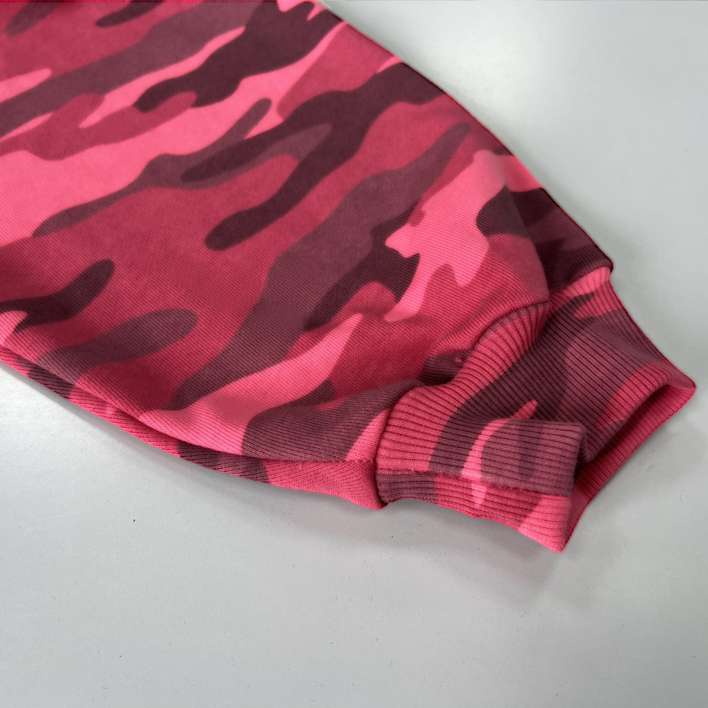 NENIOM "STOP HATING" Rose Camo Heavyweight Hoodie
