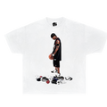 Allen Iverson Boxy Vintage Shirt Oversized Streetwear Y2K Graphic Basketball Tee