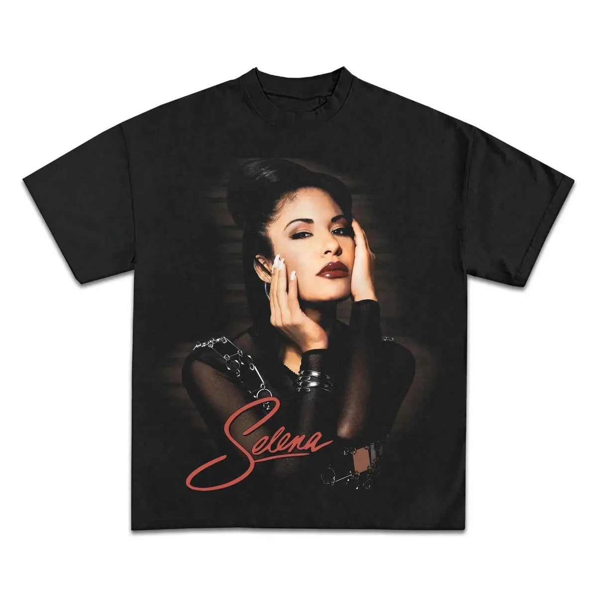 SELENA PÉREZ Boxy Vintage Shirt Graphic Hip Hop Sing Rap Oversized Tee Streetwear Y2K