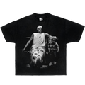 Lebron & Bronny Boxy Vintage Shirt Graphic Basketball Tee Oversized Streetwear Y2K