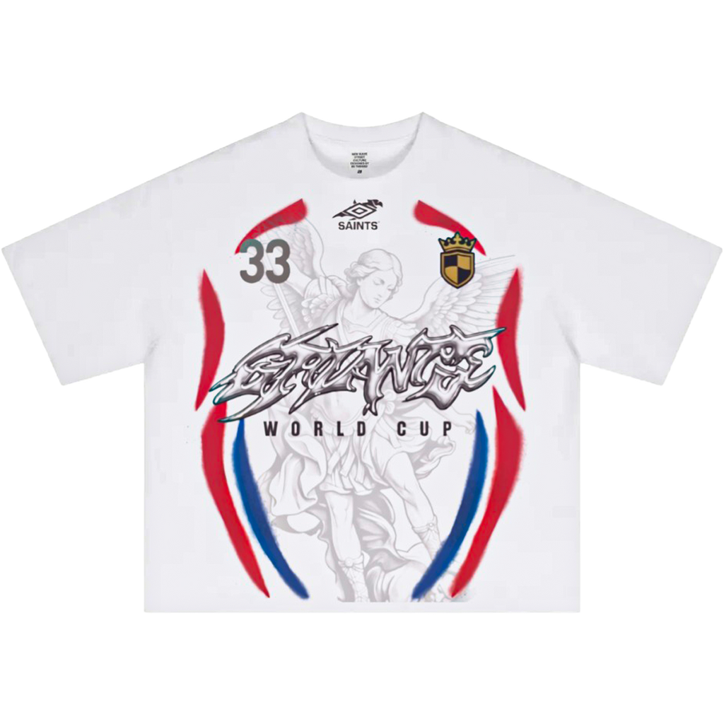 Guardian Angel Saints Bible Cup 33 Boxy Tee Shirt — Psalm 91:11