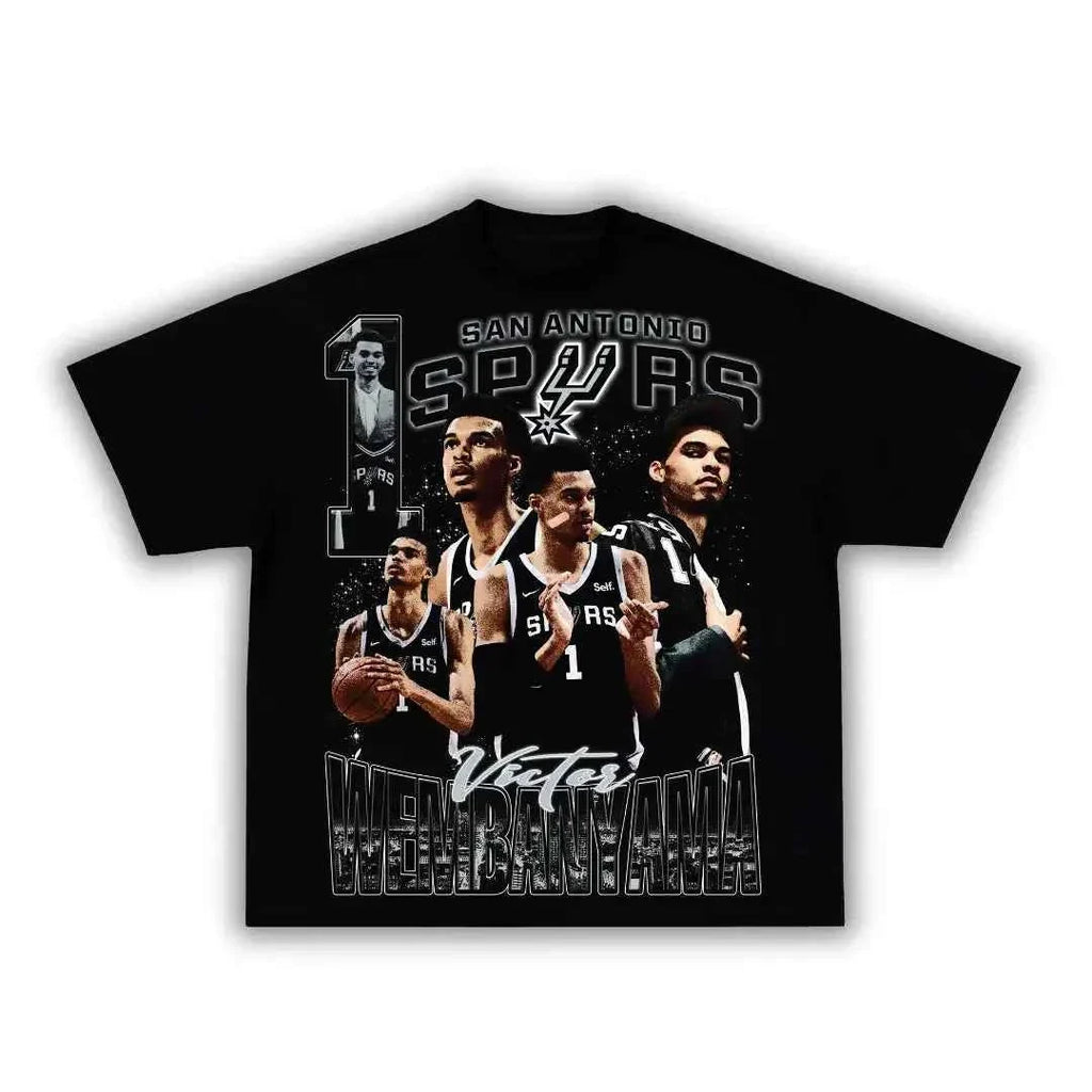 Weby Big Face Boxy Vintage Graphic Shirt Oversized Retro Hip Hop Basketball Tee Streetwear Y2K