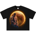 Kobe Bryant Guitar & Basketball Dream Boxy Shirt Vintage Streetwear Oversized Graphic Tee