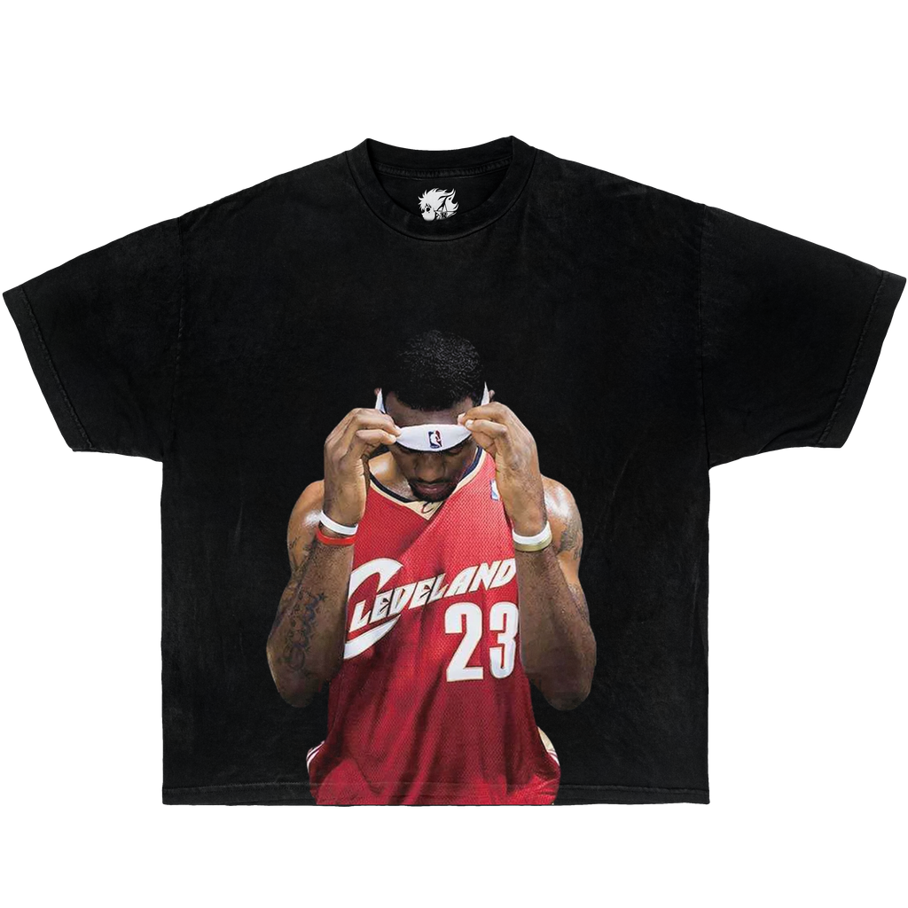 Lebron James Pray Boxy Vintage Shirt Graphic Basketball Tee Oversized Streetwear Y2K