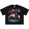Drake Iceman Art Boxy Shirt Vintage Bootleg Streetwear Oversized Graphic Tee