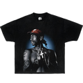 Allen Iverson Pray Boxy Vintage Shirt Graphic Basketball Hip Hop Tee Oversized Streetwear Y2K