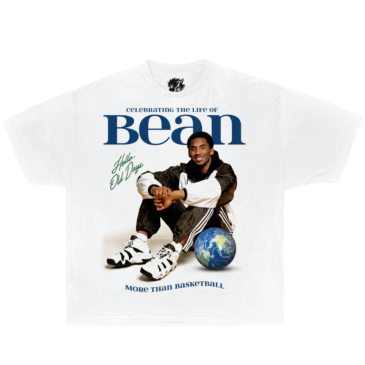 Kobe Bean Bryant Boxy Shirt Vintage Basketball Streetwear Y2K Oversized Graphic