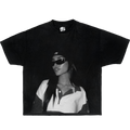 Madison Beer Boxy Vintage Shirt Graphic Hot Unisex Hip Hop Tee Oversized Streetwear Y2K
