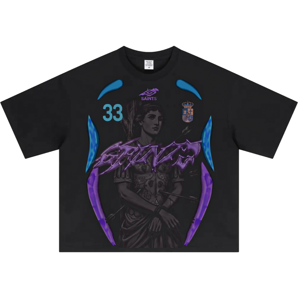 Shield of Faith Saints Bible Cup 33 Boxy Tee Shirt — Ephesians 6:16