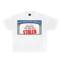 Stolen Social Security Graphic T-Shirt – Y2K Streetwear Oversized Unisex Shirt Funny Urban