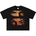 Drake & Michael Jackson Vision Boxy Shirt Vintage Bootleg Streetwear Oversized Graphic Tee