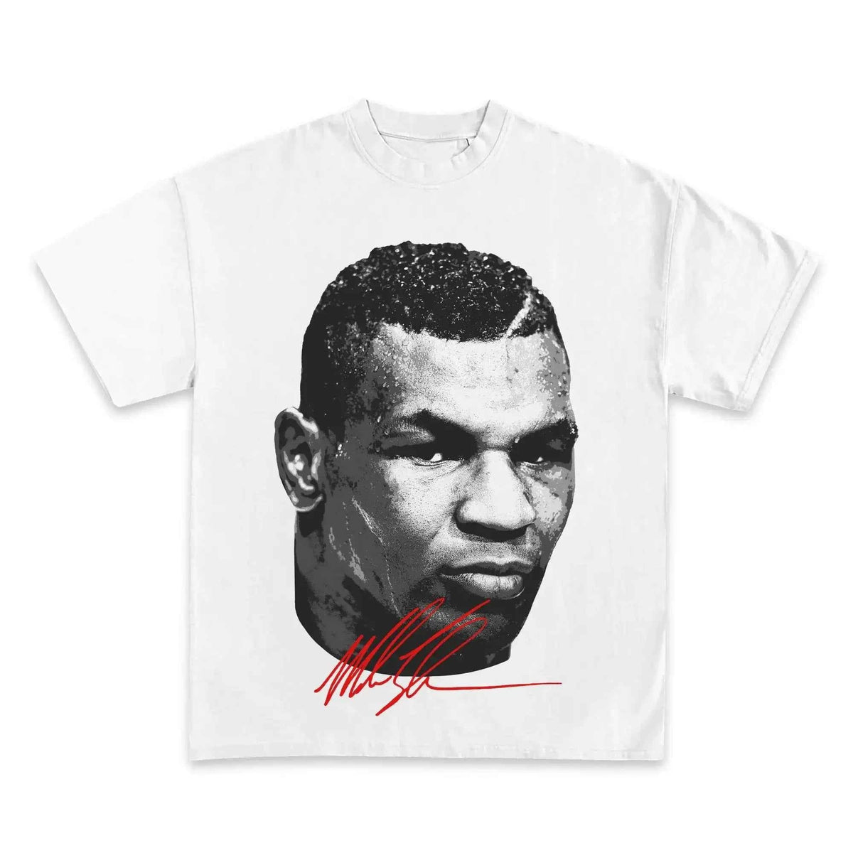 Mike Tyson Mean Mug Boxy Vintage Shirt Streetwear Retro Y2K Oversized Graphic Unisex Tees