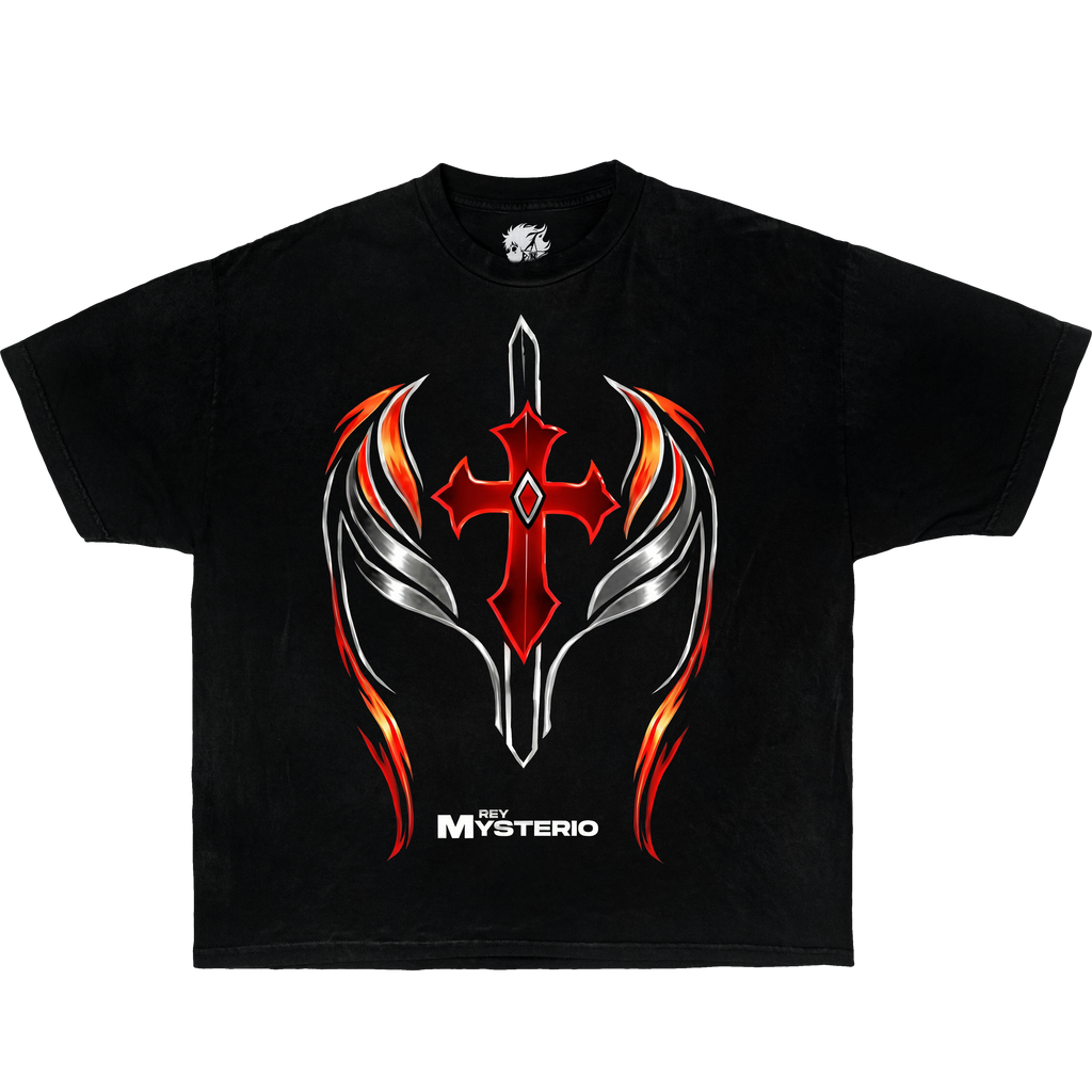 Rey Mysterio 619 Legend Shirt Vintage Wrestle Boxy Tee Streetwear Y2K Oversized Graphic