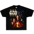 Star Wars Boxy Shirt Vintage Tee Streetwear Y2K Oversized Graphic