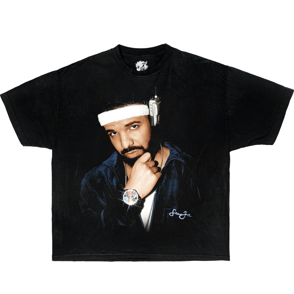 Drake Drizzy Boxy Vintage Shirt Graphic Hip Hop Unisex Rap Shirts Oversized Streetwear Y2K
