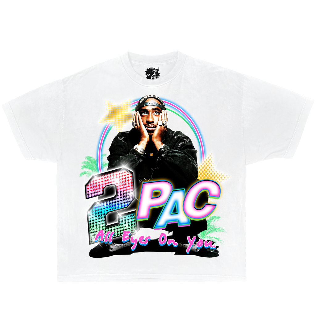 Tupac Hip Hop Boxy Vintage Shirt Oversized Streetwear Y2K Graphic Bootleg Tee
