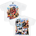 Rey Mysterio Wrestle Vintage Oversized Boxy T-shirt Streetwear Graphic Y2K Tee