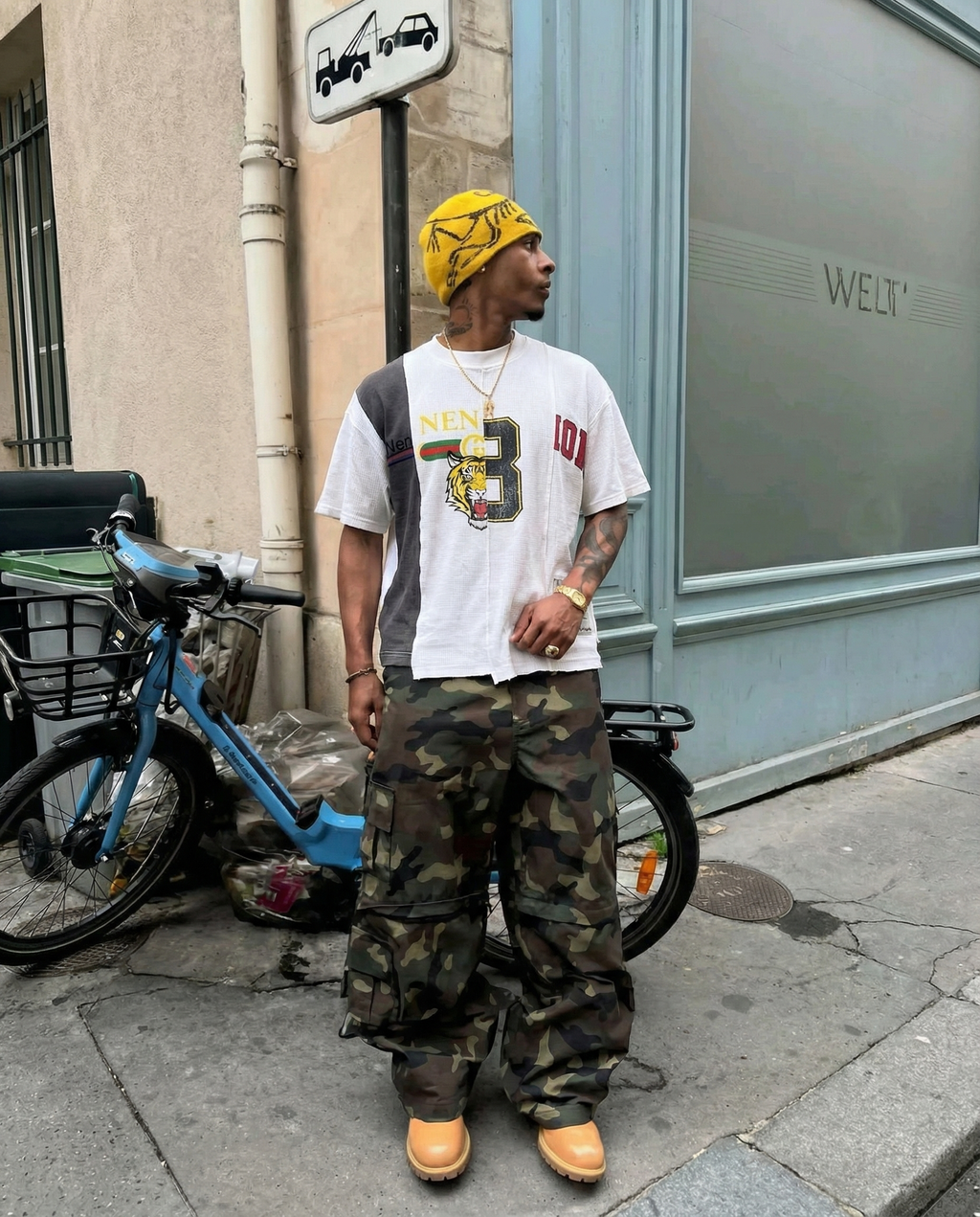 ★ LIMITED★ F*CK DESIGNERS UNEVEN SHIRT STREETWEAR OVERSIZED UNISEX Y2K