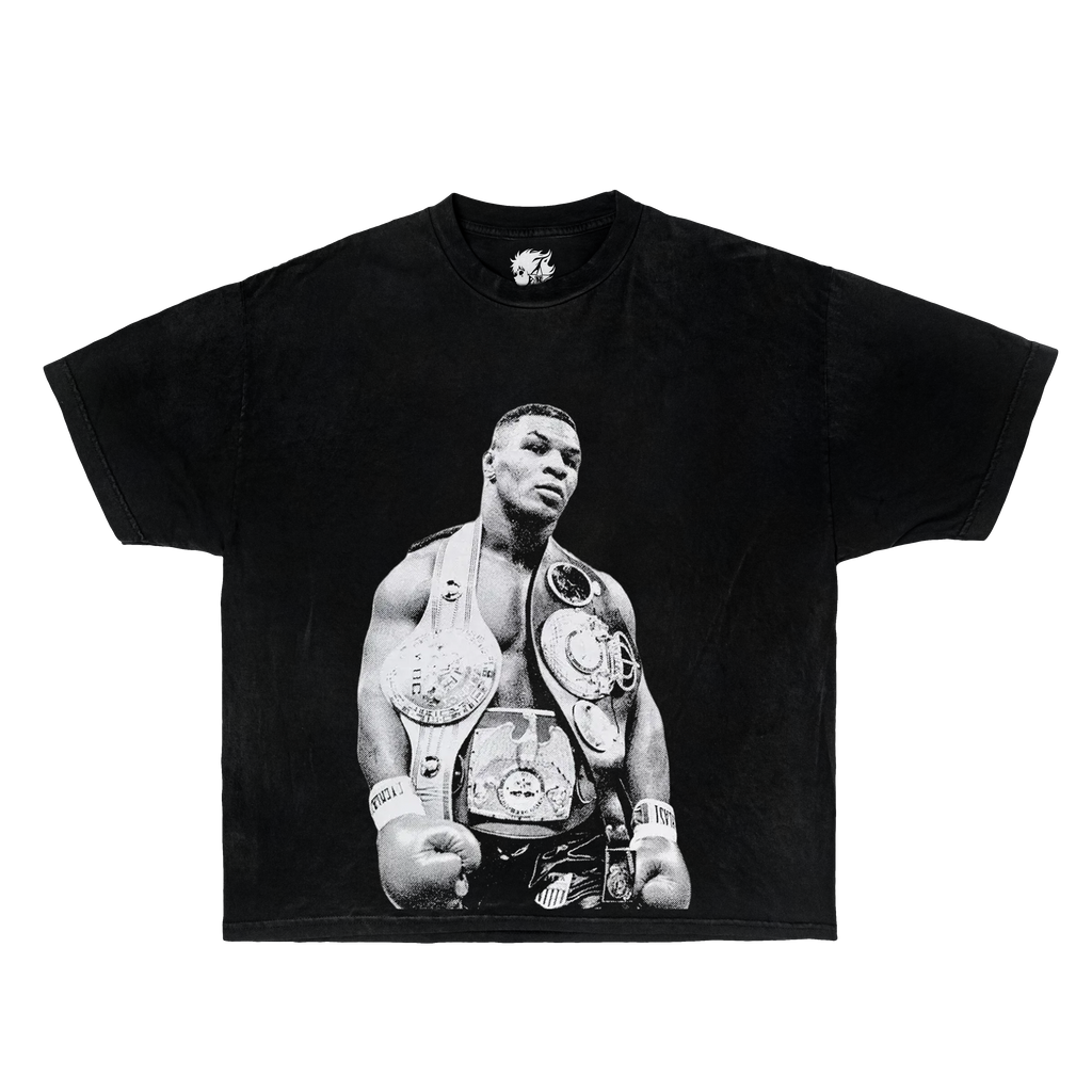 Mike Tyson Champ Boxy Vintage Shirt Graphic Boxing Unisex Tee Oversized Streetwear Y2K