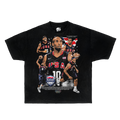 Redeem Team USA Boxy Vintage Shirt Graphic Basketball Bootleg Shirts Oversized Streetwear Y2K