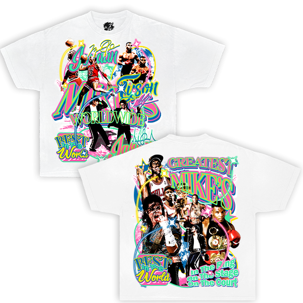 Greatest Mike's Universe Vintage Oversized Boxy T-shirt Streetwear Graphic Y2K Shirt