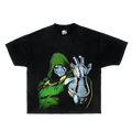 DR DOOM Marvel Boxy Vintage Shirt Graphic Comic Bootleg Shirts Oversized Streetwear Y2K