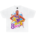 Kobe 8 LA Boxy Lakers Vintage Shirt Streetwear Y2K Oversized Retro Top Graphic Basketball Tee Tshirt