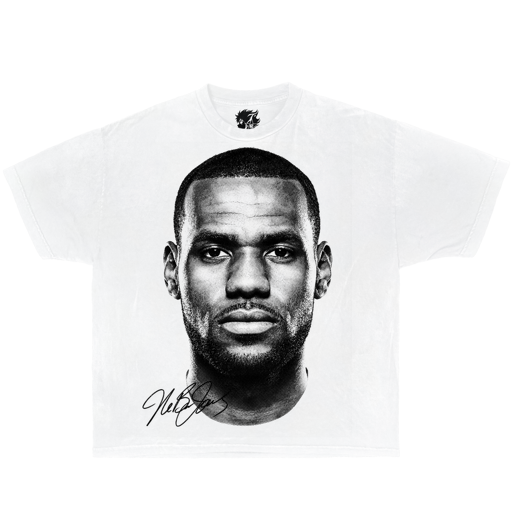 LeBron James Finals Oversized Boxy T-shirt Streetwear Y2K Vintage Basketball