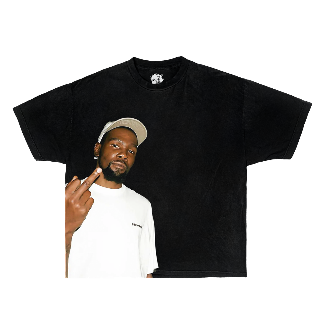 Real Kevin Durant Boxy Vintage Shirt Graphic Comic Bootleg Shirts Oversized Streetwear Y2K