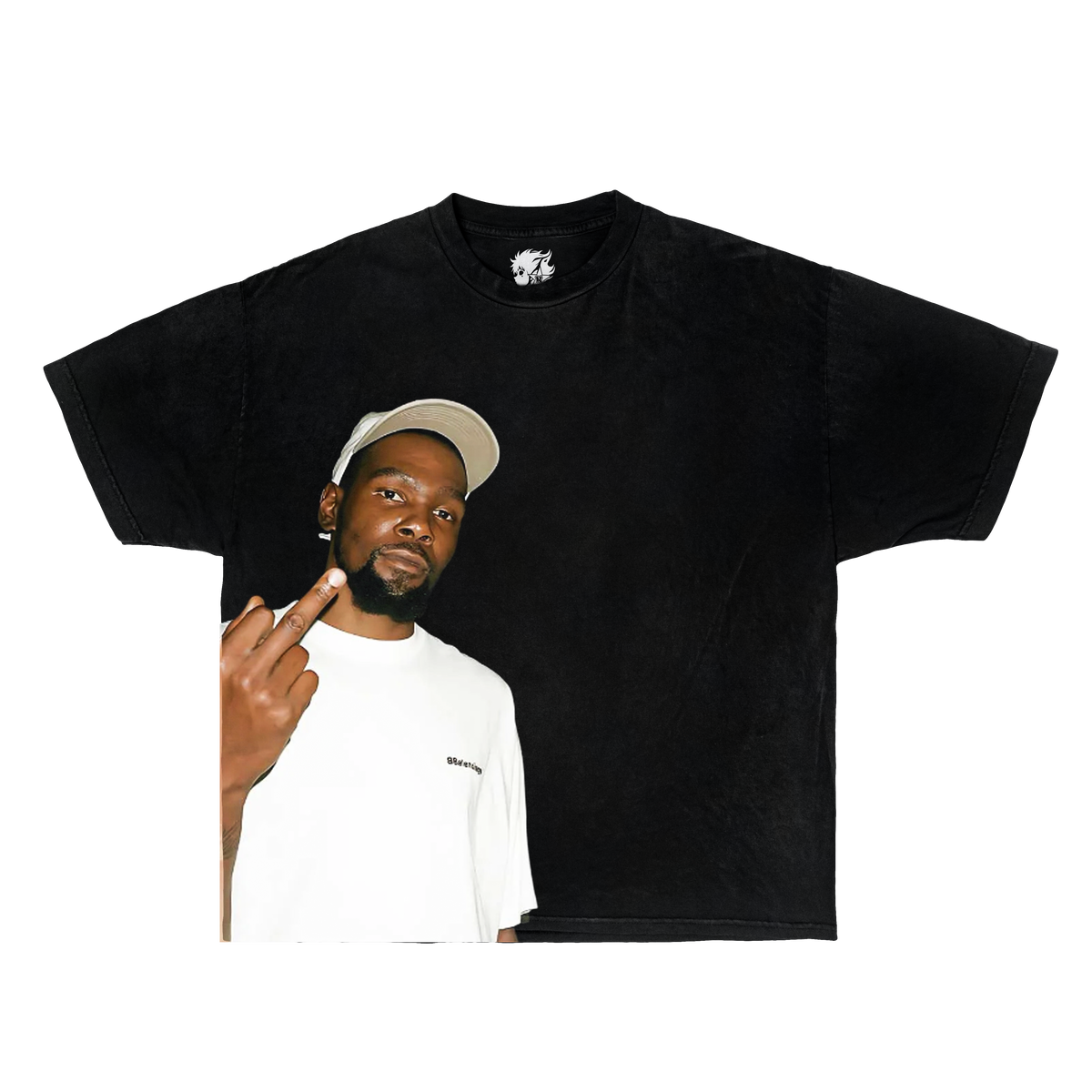 Real Kevin Durant Boxy Vintage Shirt Graphic Comic Bootleg Shirts Oversized Streetwear Y2K