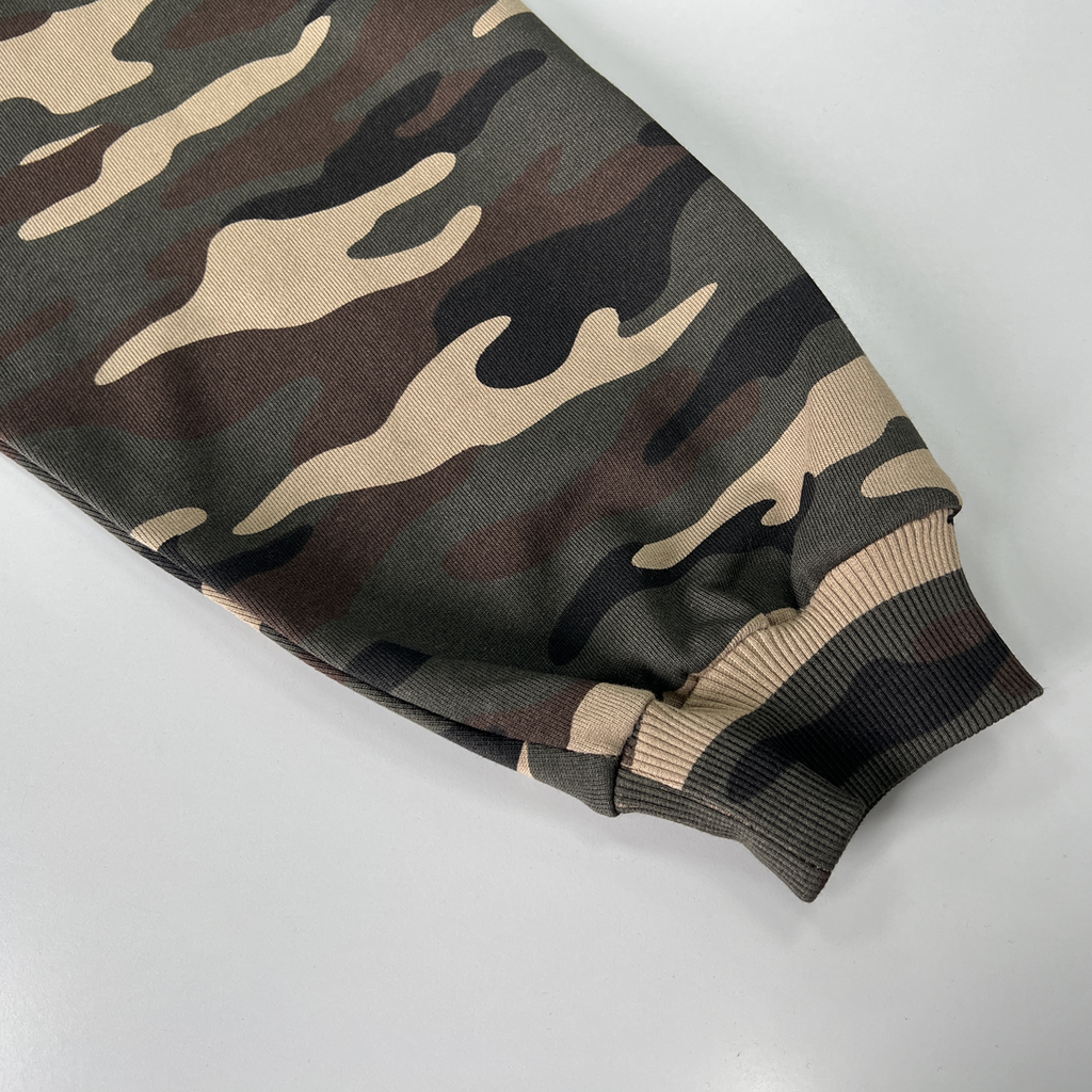 NENIOM "STOP HATING" Army Camo Heavyweight Hoodie
