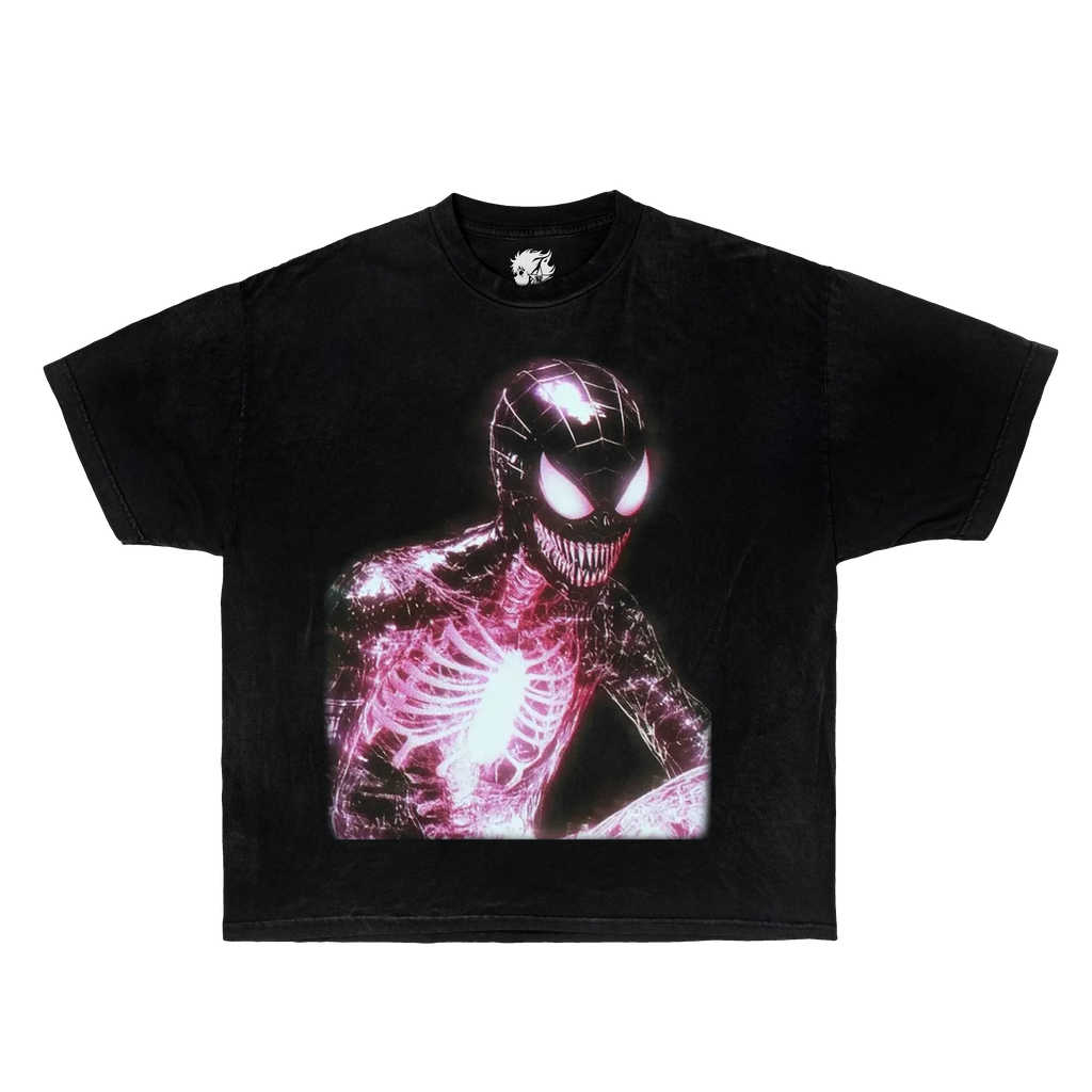 X-Ray Evil Spiderman Venom Boxy Vintage Shirt Graphic DC Marvel Comics Shirts Unisex Opium