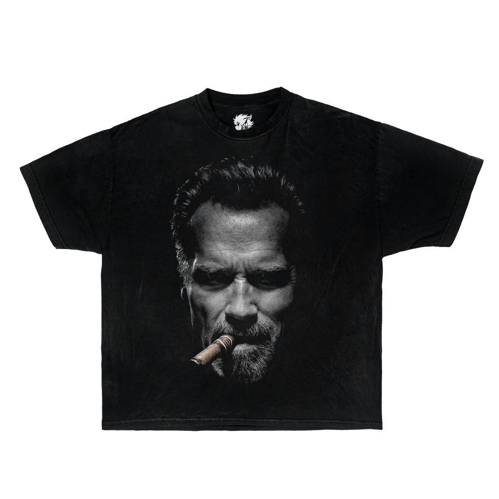 Arnold Schwarzenegger Boxy Vintage Shirt Graphic Movie Shirts Oversized Streetwear Gym Tee