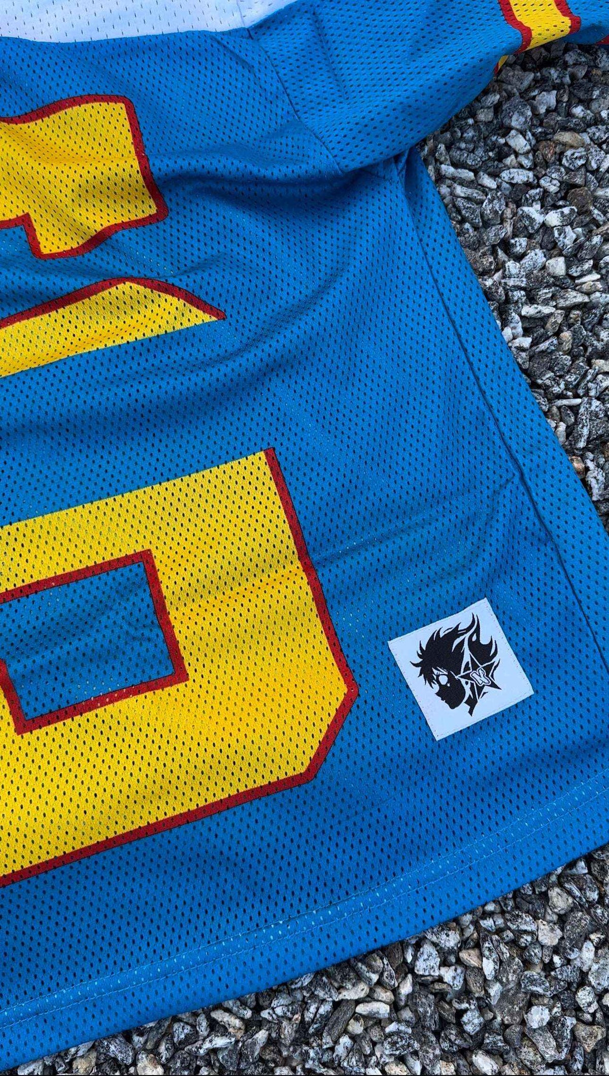 ★ SOLD OUT ★ Neniom Old English Boxy Hockey Jersey Streetwear Oversized Fit
