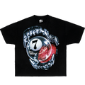 Lucky Seven Fate Graphic Tee Shirt Vintage Washed T-Shirt Streetwear Y2K Oversized