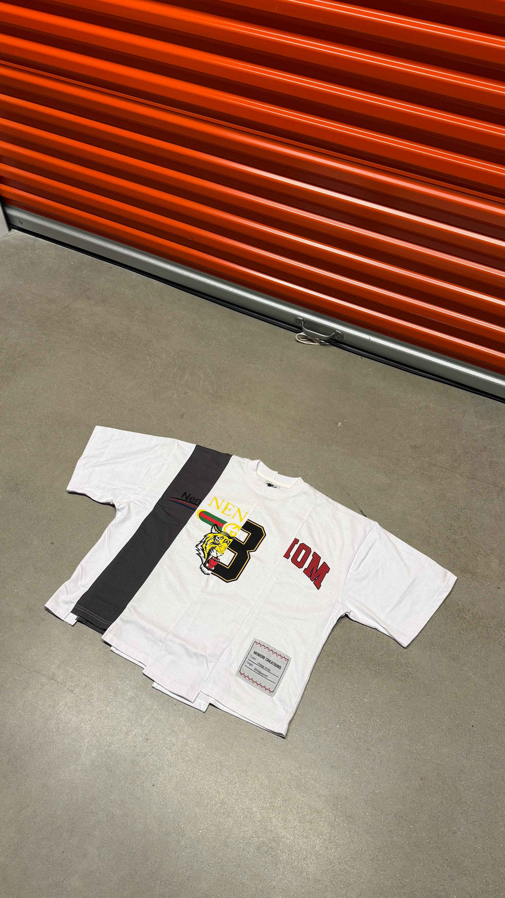 ★ LIMITED ★ F*CK DESIGNERS UNEVEN SHIRT VINTAGE STREETWEAR Y2K