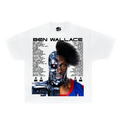 Ben Wallace Robot Boxy Vintage Shirt Graphic Basketball Tees Oversized Streetwear Unisex Pistons