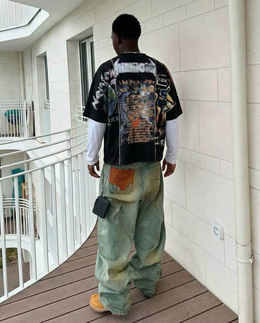 ★ LIMITED ★ Neniom World Tour Boxy Shirt Streetwear Oversized Graphic Tee