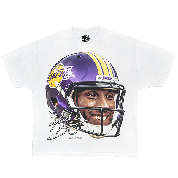 Halloween Kobe Bryant Football Boxy Vintage Shirt Oversized Streetwear Y2K Graphic Basketball Tees