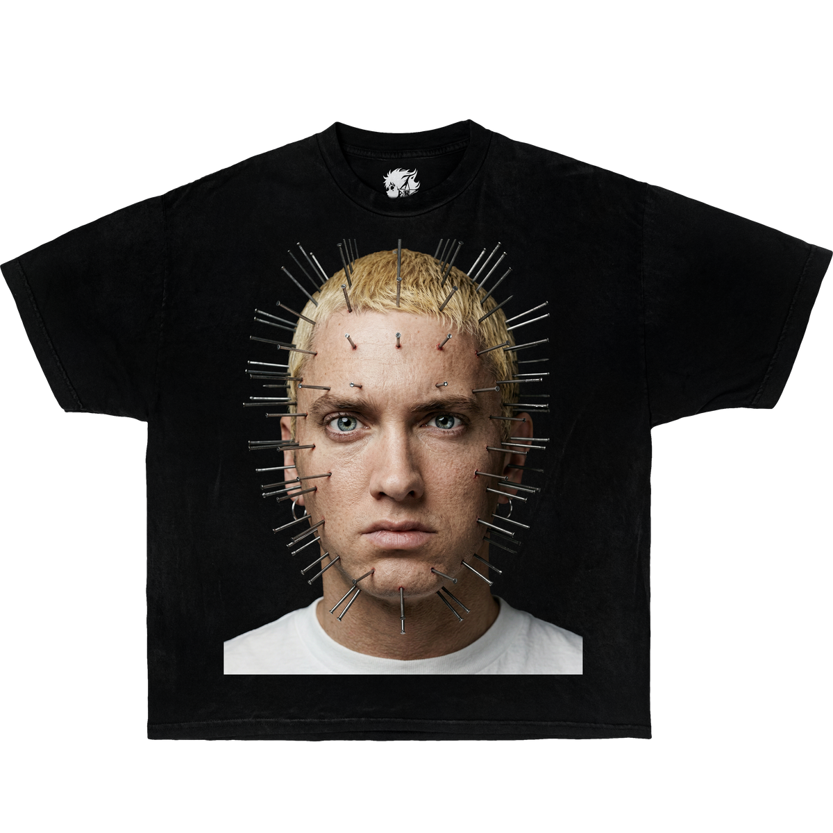 Eminem Slim Shady Hip Hop Shirt Vintage Bootleg Tee Streetwear Y2K Oversized Graphic