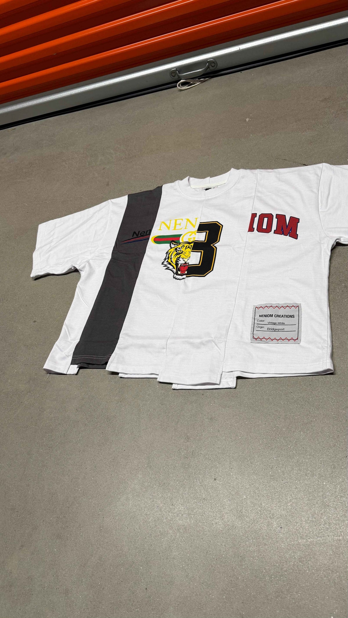 ★ LIMITED ★ F*CK DESIGNERS UNEVEN SHIRT VINTAGE STREETWEAR Y2K