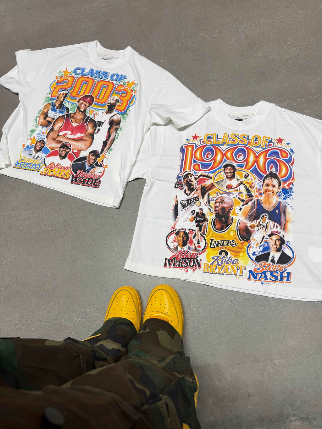 Class of 1996 Goats Vintage Oversized Boxy T-shirt Streetwear Graphic Y2K Basketball Tee