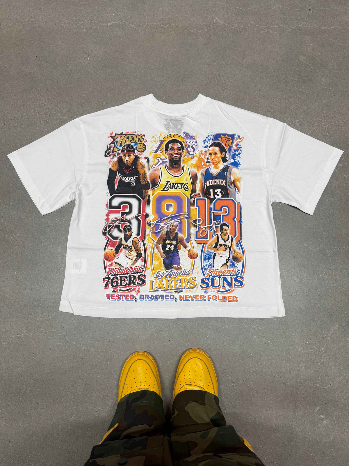 Class of 1996 Goats Vintage Oversized Boxy T-shirt Streetwear Graphic Y2K Basketball Tee