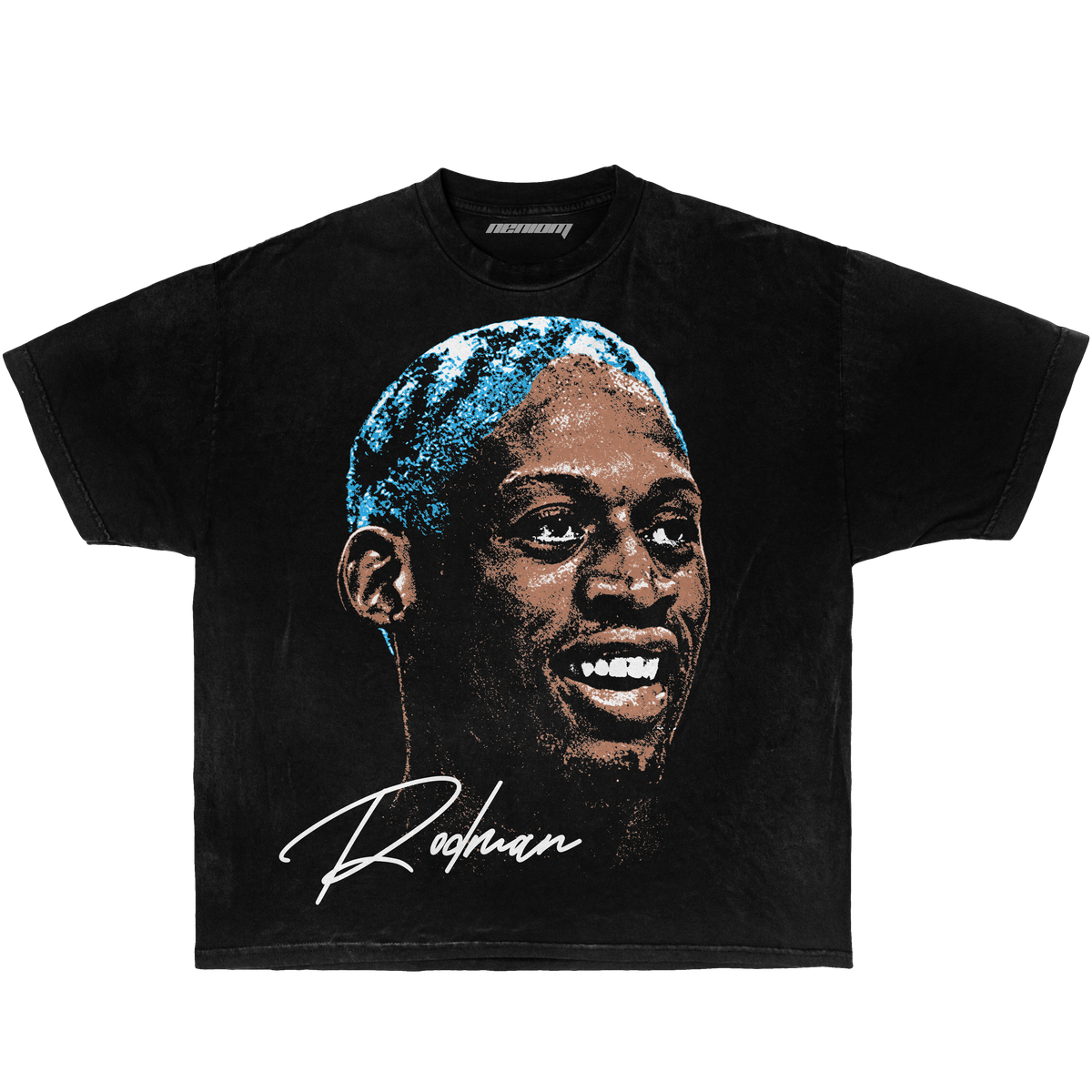 Dennis Rodman Legend Bulls Vintage Oversized Boxy Basketball Shirt Streetwear Y2K
