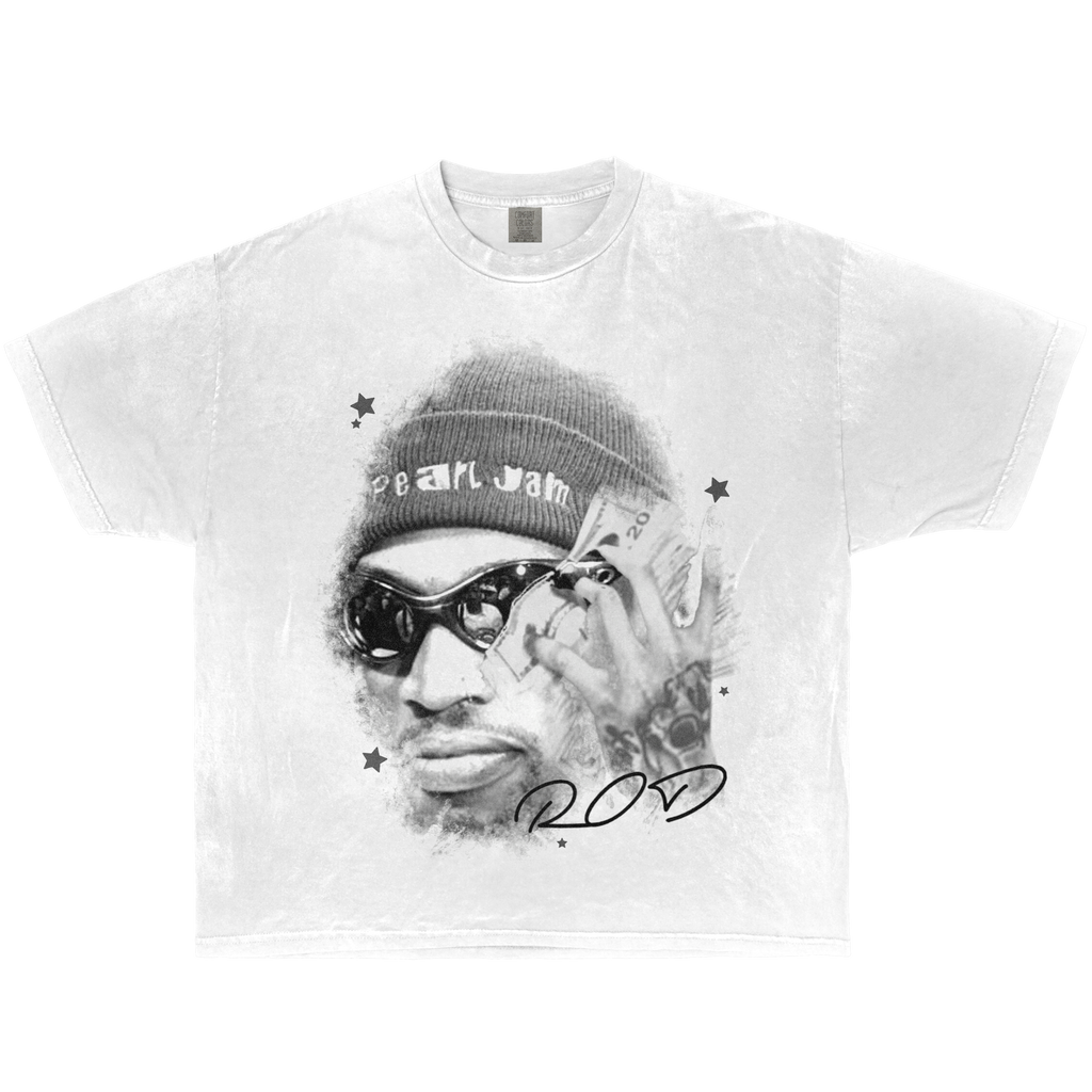 Dennis Rodman Money Talk Oversized Boxy Tee