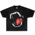 Neniom Vicious Dog Bite 2 Boxy Vintage Oversized Shirt Unisex Tee Streetwear Y2K