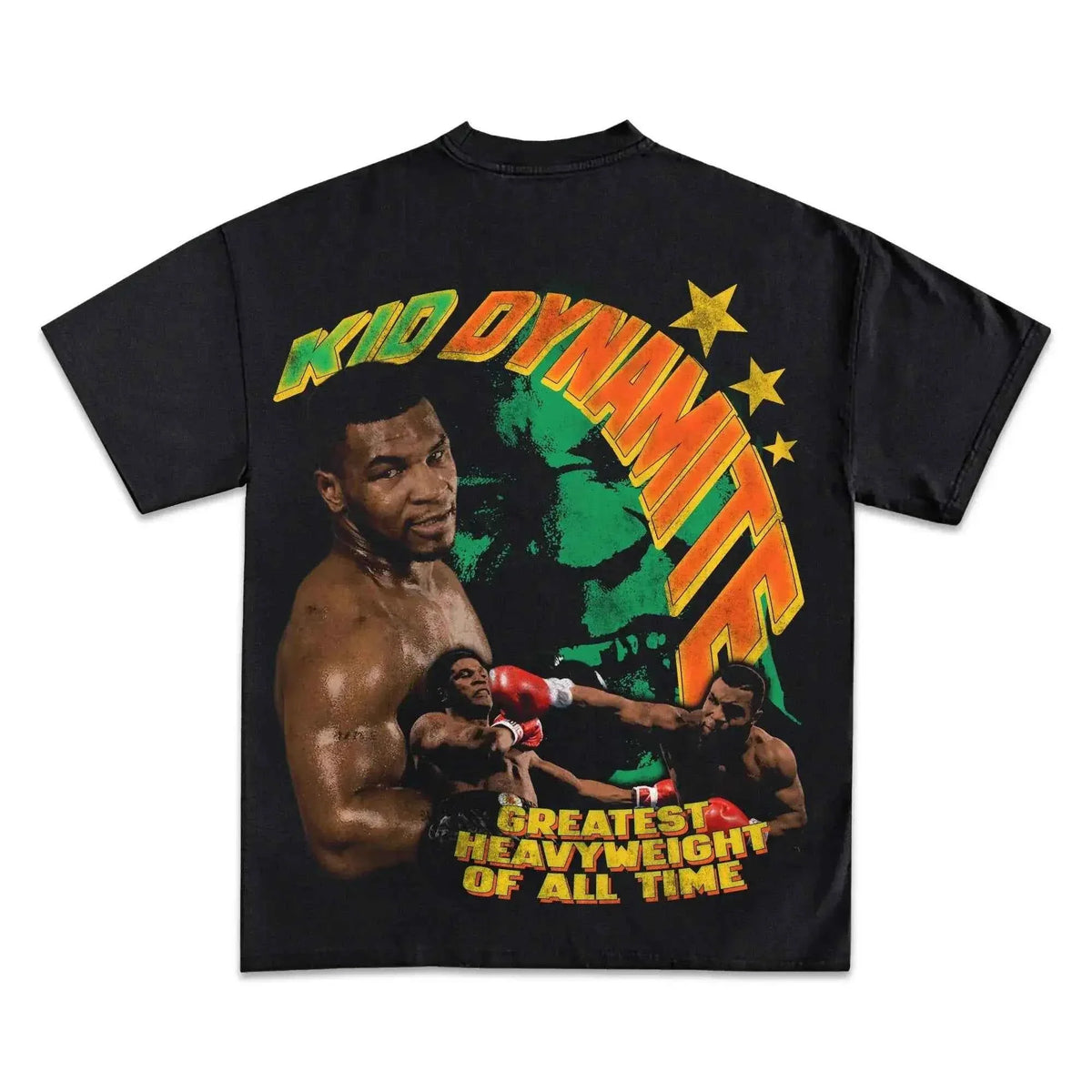 MIKE TYSON KID DYNAMITE Boxy T-Shirt Vintage Boxer Oversized Graphic Shirt Unisex Tee Streetwear Y2K